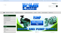 Desktop Screenshot of boilerandpumpsupply.com